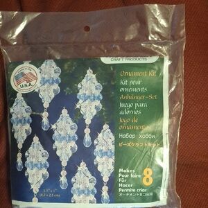 The Beadery Blue-White Ornament Kit